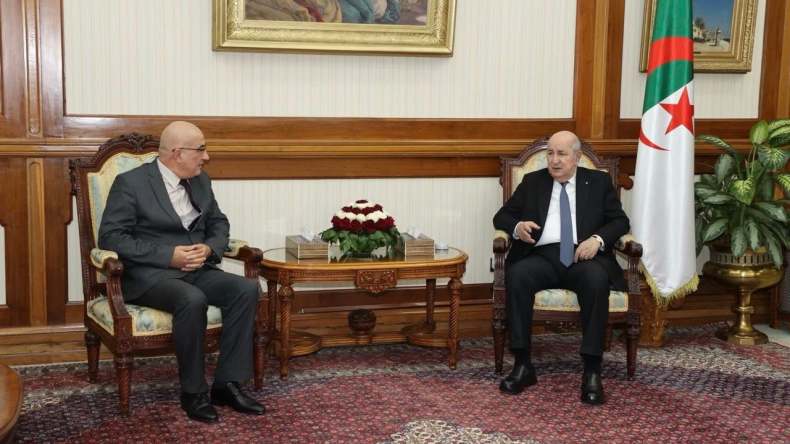 الرئيس تبون يستقبل الأمين العام للمحافظة السامية للأمازيغية