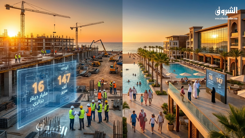 مشاريع سياحية جديدة بميزانية 16 مليار دينار