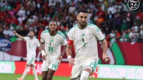 محرز يعتلي صدارة هدافي “الخضر” ويسجل في أربع نسخ من كأس إفريقيا