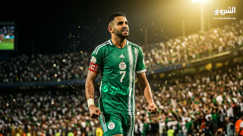 محرز يقترب من تحطيم أرقام تاريخية في صفوف الخضر