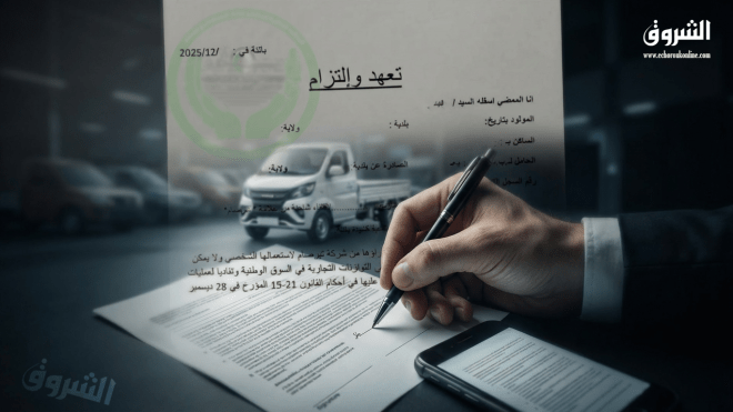 “تعهد بعدم بيع المركبة المشتراة مدى الحياة”.. تيرصام تُوضح