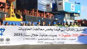 ميناء عنابة يسجل رقما قياسيا في معالجة الحاويات