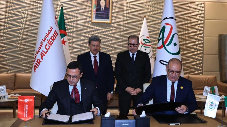 اتفاق شراكة بين الجوية الجزائرية والتلفزيون العمومي الجزائري