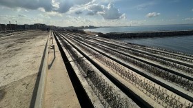 تقدم منتظم لأشغال هذا الطريق الساحلي بالعاصمة