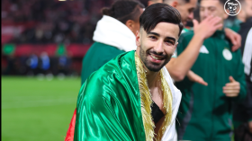 عمورة يوضح بخصوص احتفاليته بالفوز على الكونغو الديمقراطية