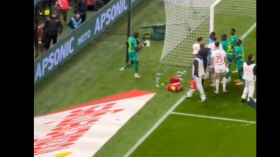 بالفيديو.. لاعبو المنتخب المغربي يخسرون معركة منشفة ميندي