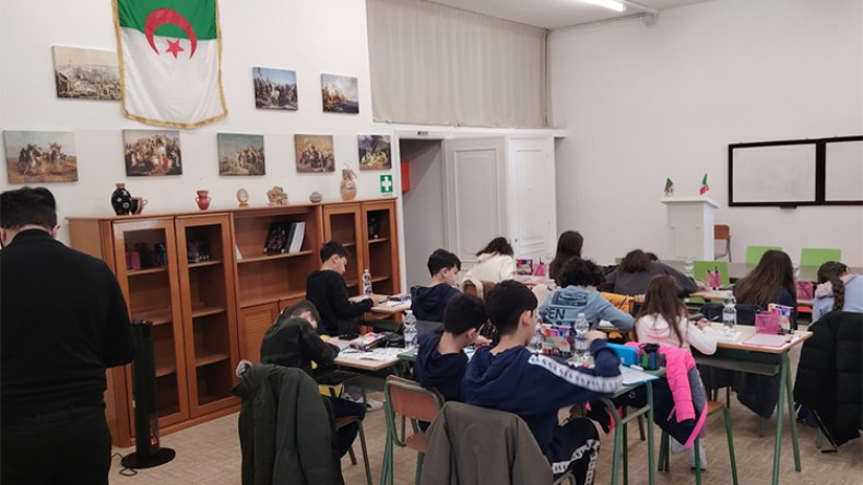 إطلاق أول مدرسة لتعليم اللغة العربية لأبناء الجالية الجزائرية بإيطاليا