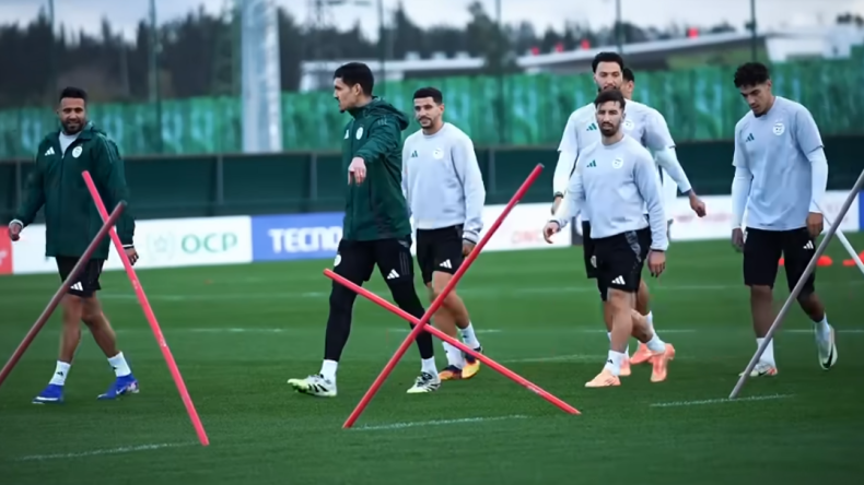 رئيس “الفاف” حضر التدريبات.. “الخضر” يرفعون النسق استعدادا لمواجهة الكونغو الديمقراطية