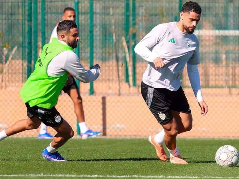 CAN 2025: Algérie-Nigeria, Bennacer, Chergui et Tougaï absents au dernier entraînement