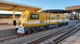 نجاح التجارب الأولية للسكة الحديدية تندوف – بشار على 950 كلم