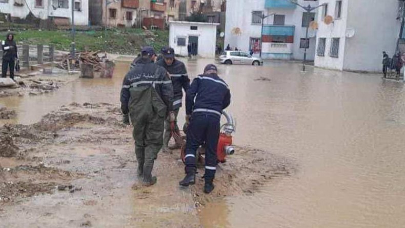 أمطار طوفانية ورياح عاتية تضرب عديد الولايات