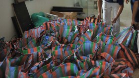 طلبة يتجندون لجمع التبرعات الخاصة بقفة رمضان !