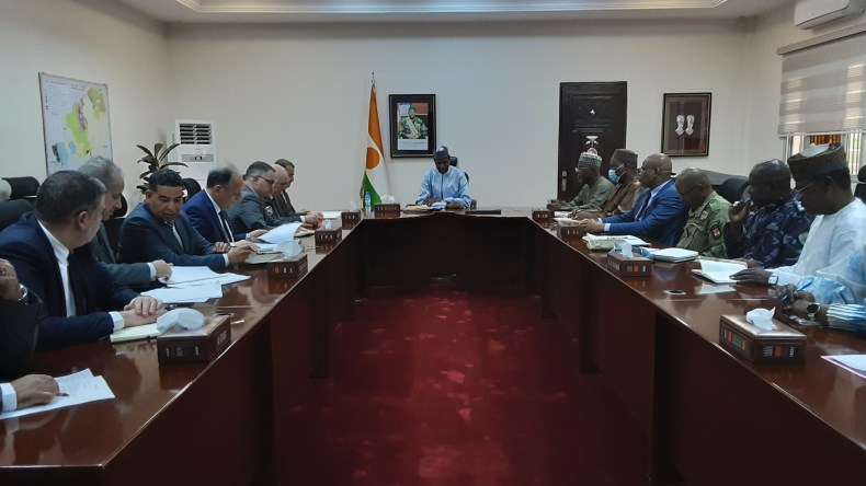 عرقاب يُستقبل من طرف الوزير الأول بجمهورية النيجر