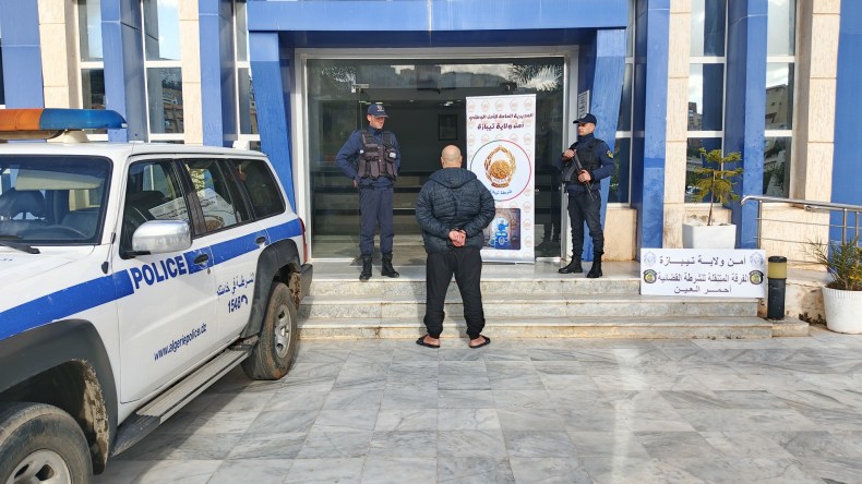 الإطاحة بمجرم خطير في تيبازة