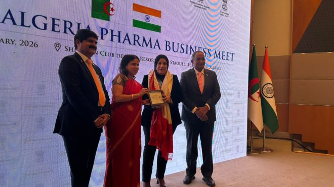 مجمع صيدال يشارك في المنتدى الجزائري–الهندي للصناعة الصيدلانية