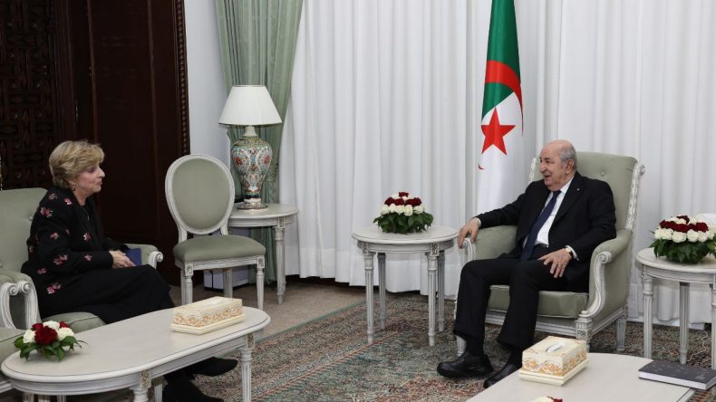 الرئيس تبون يستقبل السفيرة الأمريكية