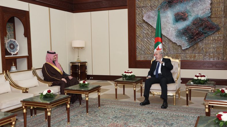 رئيس الجمهورية يستقبل وزير الداخلية السعودي (فيديو)