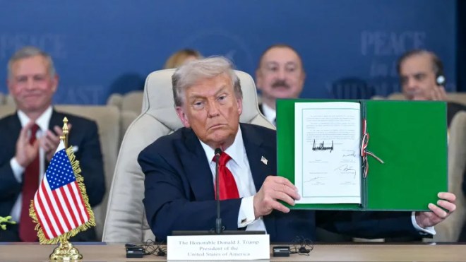 تقارير: ترامب قد يعلن اليوم عن إنشاء مجلس السلام في غزة