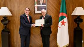 عطاف يتسلم أوراق اعتماد سفير مملكة إسبانيا الجديد