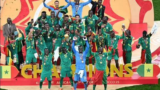 الاتحاد السنغالي لم يتسلم مكافأة التتويج بكأس إفريقيا للأمم
