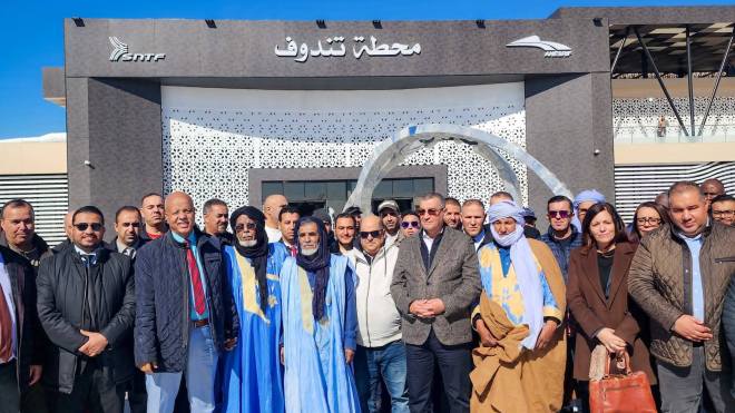 وزير الاشغال العمومية يؤكد جاهزية “محطة القطار بتندوف لاستقبال المسافرين”