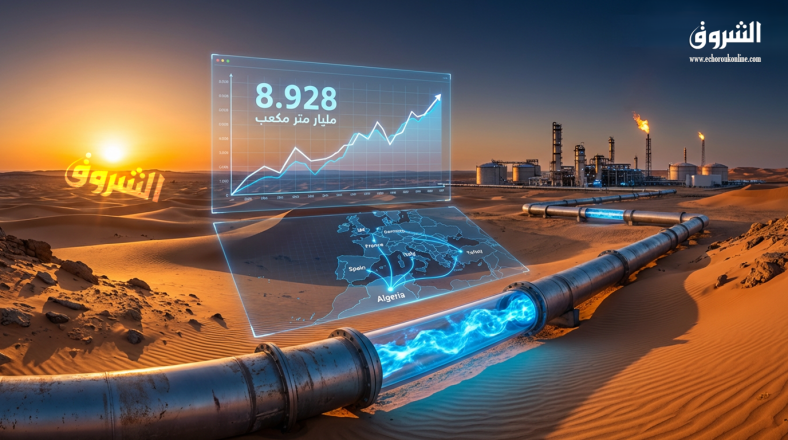 La production de Gaz Naturel en Algérie atteint son plus haut niveau depuis 8 mois