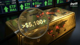 الذهب يحقق أعلى مكاسب سنوية منذ 1979 ويتجاوز 5100 دولار