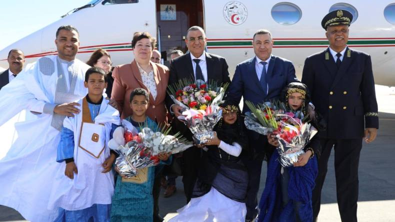 تدشين محطة السكة الحديدية بمنجم غارا جبيلات بولاية تندوف