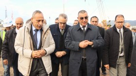 جلاوي يشدد على تسريع أشغال الخط المنجمي الشرقي وتوسعة ميناء عنابة الفوسفاتي