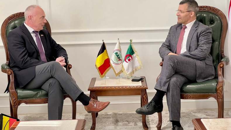سفير بلجيكا يبحث فرص التعاون مع الجزائر