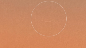 رصد هلال رمضان في سماء قطر (صورة)