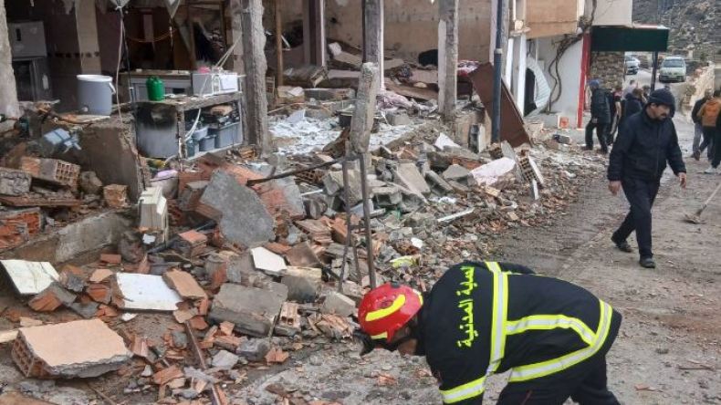 كحصيلة أولية.. إصابة 8 أشخاص في انفجار غاز ببرج بوعريريج