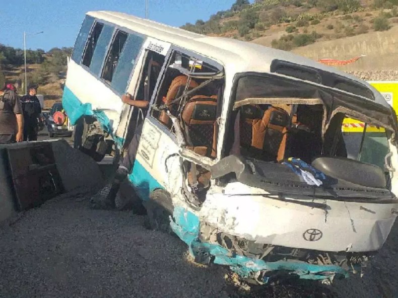 Dix blessés dans un dérapage d’un bus à Tipaza