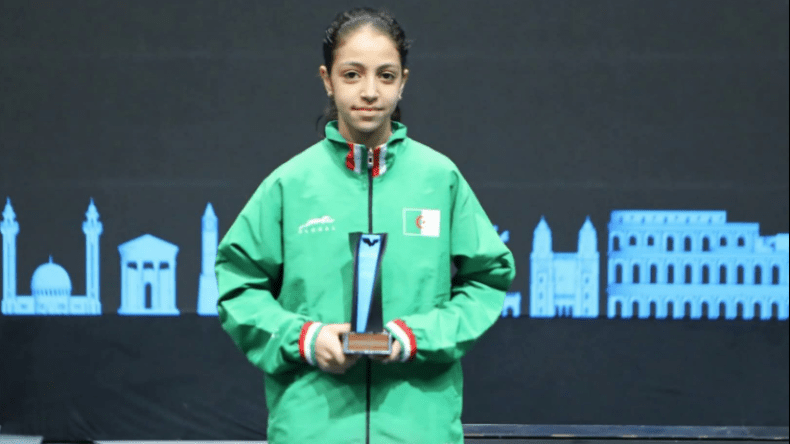 البطولة العالمية للشباب لكرة الطاولة.. الجزائرية ليليا بدو تتوّج بالميدالية الفضية