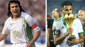 رياض محرز ورابح ماجر ضمن أفضل النجوم في تاريخ إفريقيا
