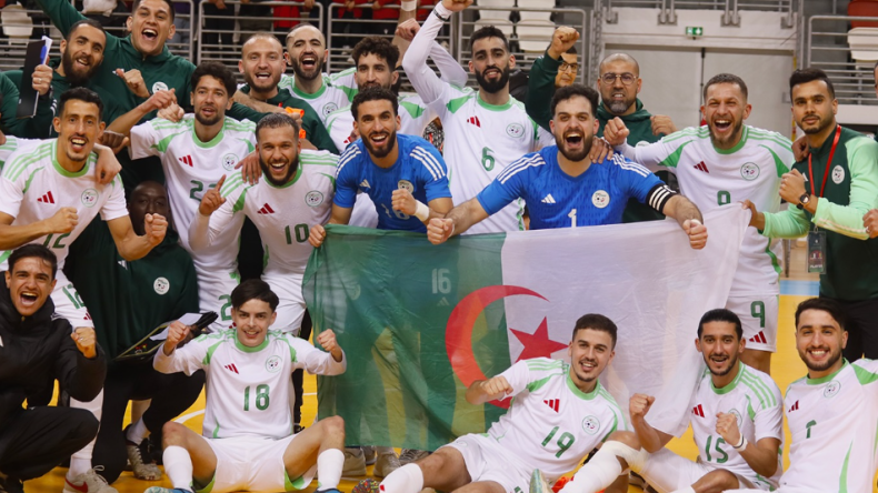 تأهل تاريخي للمنتخب الجزائري لـ”الفوتسال” إلى نهائيات كأس إفريقيا