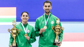 تحدي أوغندا للبادمنتون.. ميدالية برونزية للثنائي الجزائري كسيلة وتانينة معمري