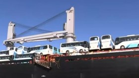 Réception de 134 nouveaux bus au port d’Alger