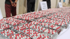 Plus de 850.000 comprimés psychotropes saisis