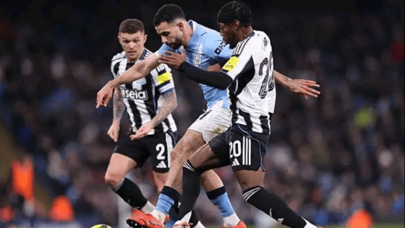 آيت نوري يتأهل مع مانشستر سيتي إلى نهائي كأس الرابطة الإنجليزية (فيديو)