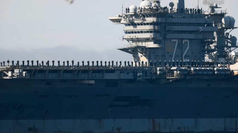 الجيش الأميركي يسقط مسيّرة إيرانية اقتربت من “لينكولن”