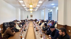 بلمهدي يستقبل الأئمة الموفدين لإمامة صلاة التراويح بالمهجر