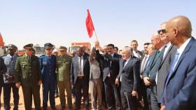 دربال يعطي إشارة انطلاق مشروع إنجاز محطة تحلية المياه بإن صالح