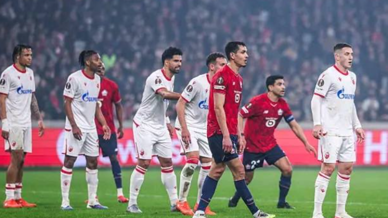 ماندي وبن طالب ينهزمان مع ليل في الدوري الأوروبي