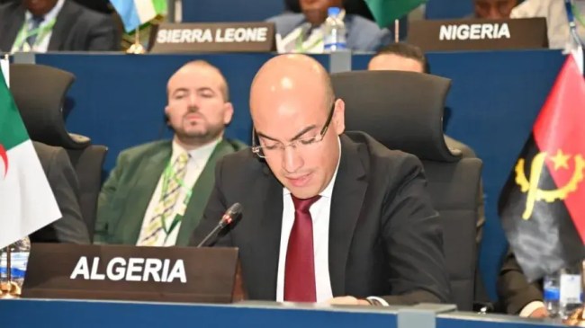 شايب يؤكد تضامن الجزائر الثابت مع السودان والصومال