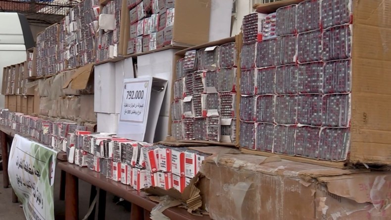 تفكيك شبكتين إجراميتين عابرتين للحدود وحجز ملايين الأقراص المهلوسة