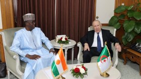 الفريق أول شنقريحة يتحادث مع نظيره النيجري