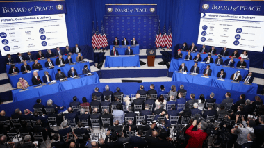 نزع سلاح حماس على طاولة مجلس السلام