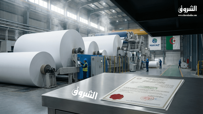 استثمار تركي بـ13.4 مليار دينار لإنتاج الورق في الجزائر