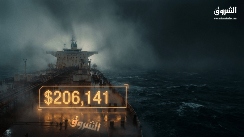206 آلاف دولار يوميًا.. تكاليف شحن النفط تضاعفت 4 مرات منذ بداية العام